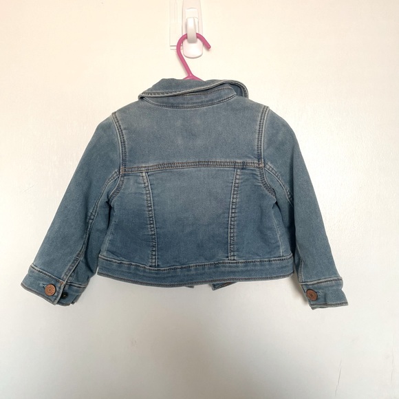 GAP Baby Denim Button Jacket - Size 18-24 - Picture 5 of 10